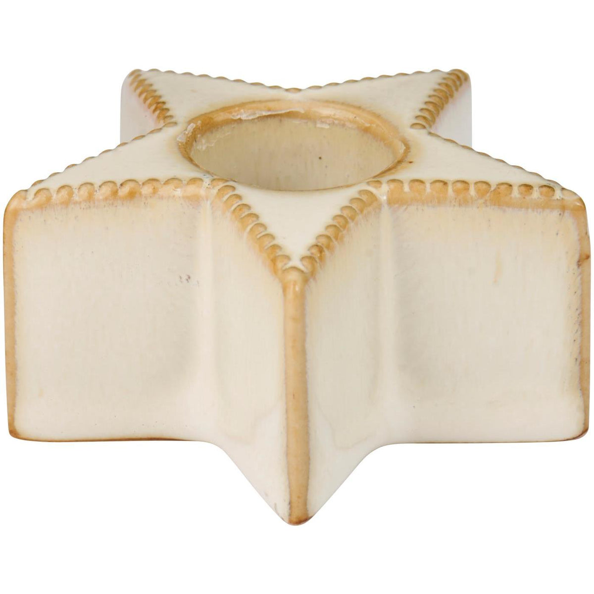 Star Shaped Ceramic Dinner Candle Holder 3cm High | Annie Mo's-2