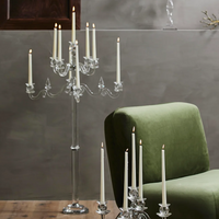 Statement Candelabra for Nine Dinner Candles 116cm | Annie Mo's