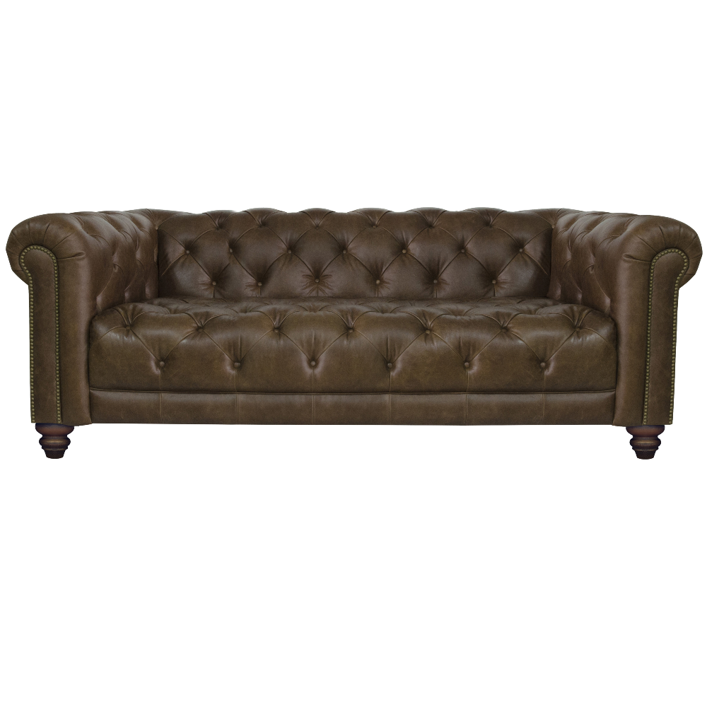 Stax Two Seat Sofa - SHALLOW | Leathers