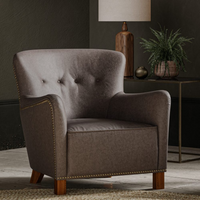 Stockholm Armchair | Leathers | Annie Mo's