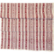 Stockholm Stripe Table Runner Red 40x180cm | Annie Mo's