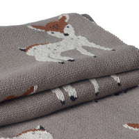 Stone Bambi Throw 160cm | Annie Mo's