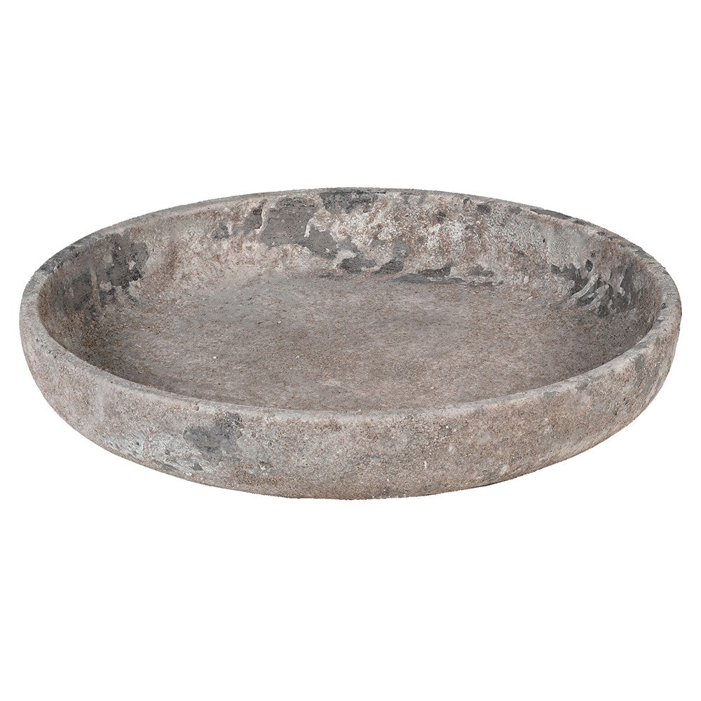 Stone Effect Distressed Bowl 50cm