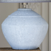 Stoneware Lamp Leo With Grey Shade 61cm