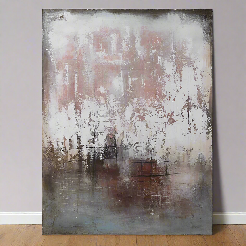 Subtle Pinks Painting on Canvas 120cm | Annie Mo's