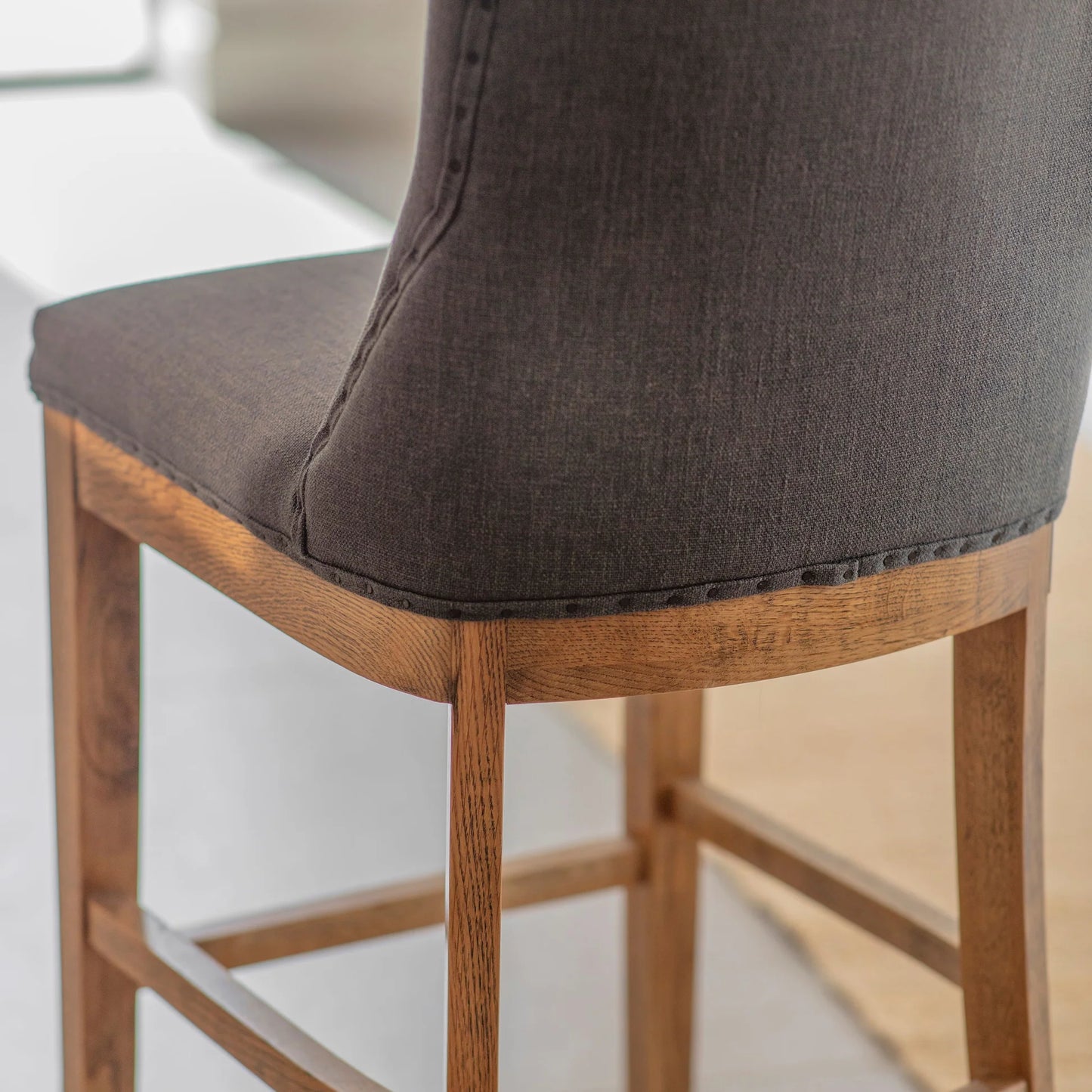 Colleville Button Back Bar Stool