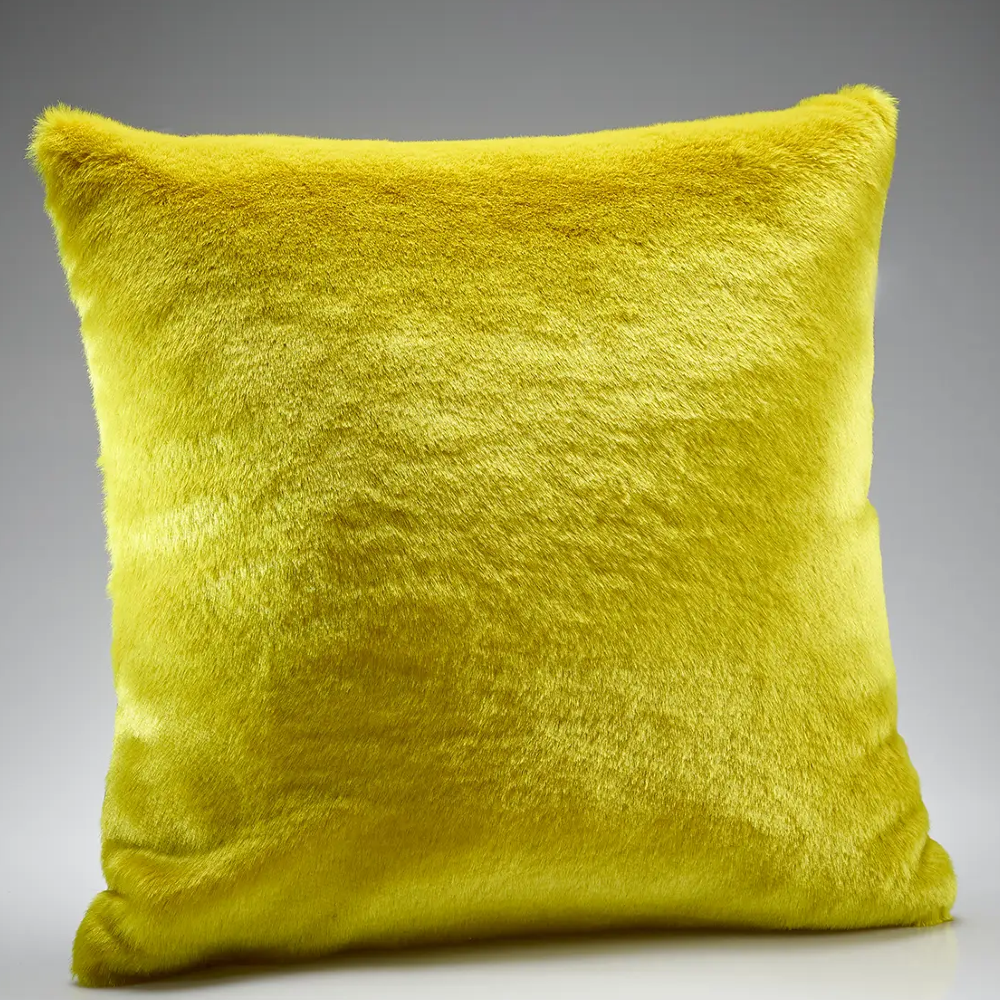 Sulphur Faux Fur Cushions - Size Choice | Annie Mo's