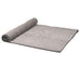 Super King Sized Velvet Padded Warm Grey Bed Spread 260cm | Annie Mo's