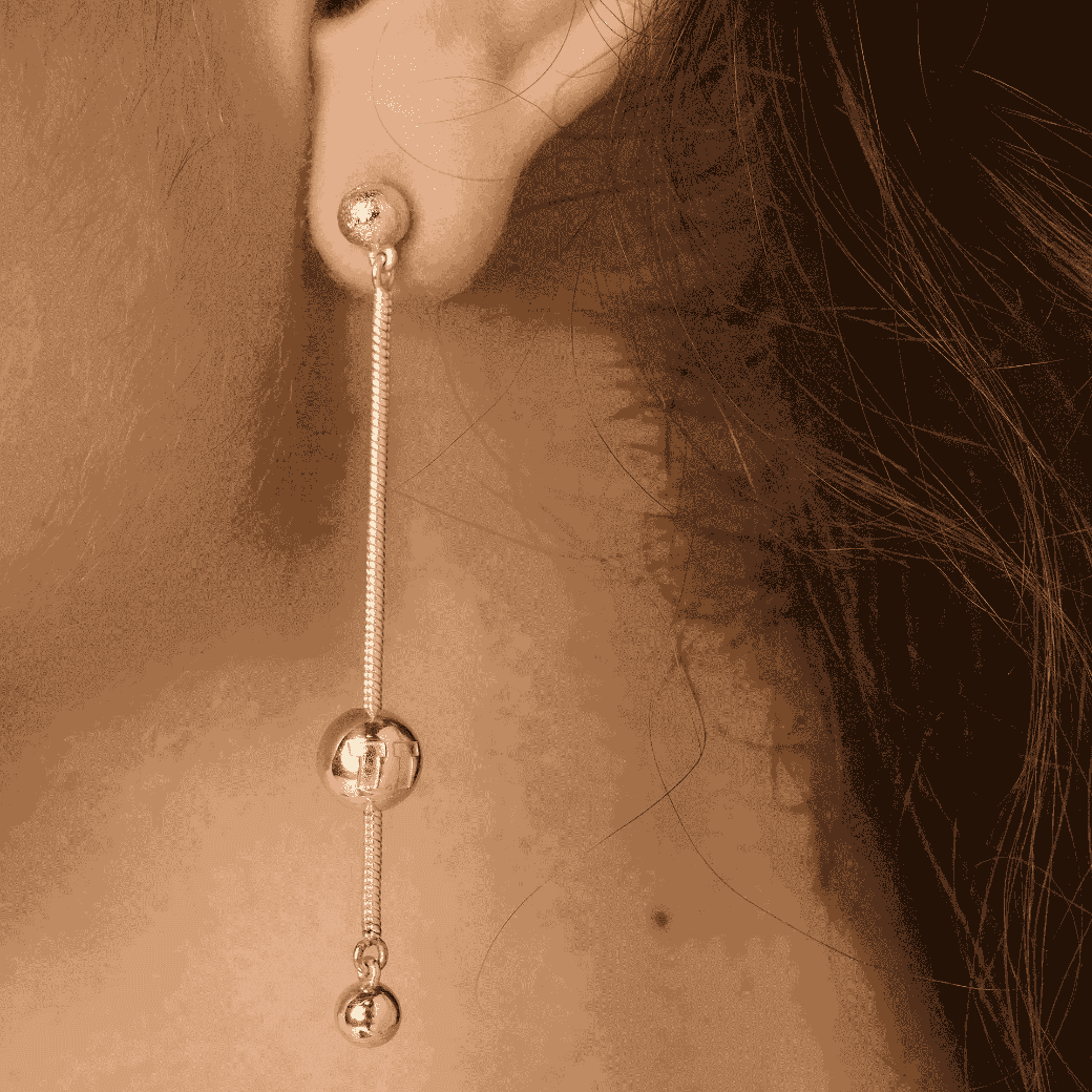 Synergy Earrings - Gold-C