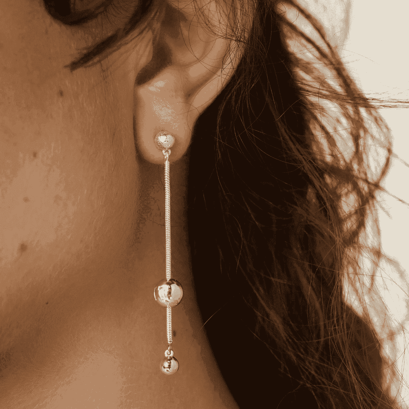 Synergy Earrings - Gold-B