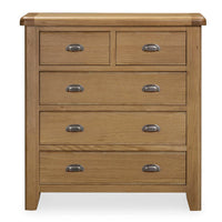 Tewkesbury Five Drawer Chest of Drawers 105cm Wide | Annie Mo's