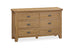 Tewkesbury Six Drawer Wide Chest of Drawers 140cm Wide