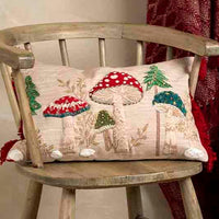 Toadstool Cushion 30x50cm | Annie Mo's