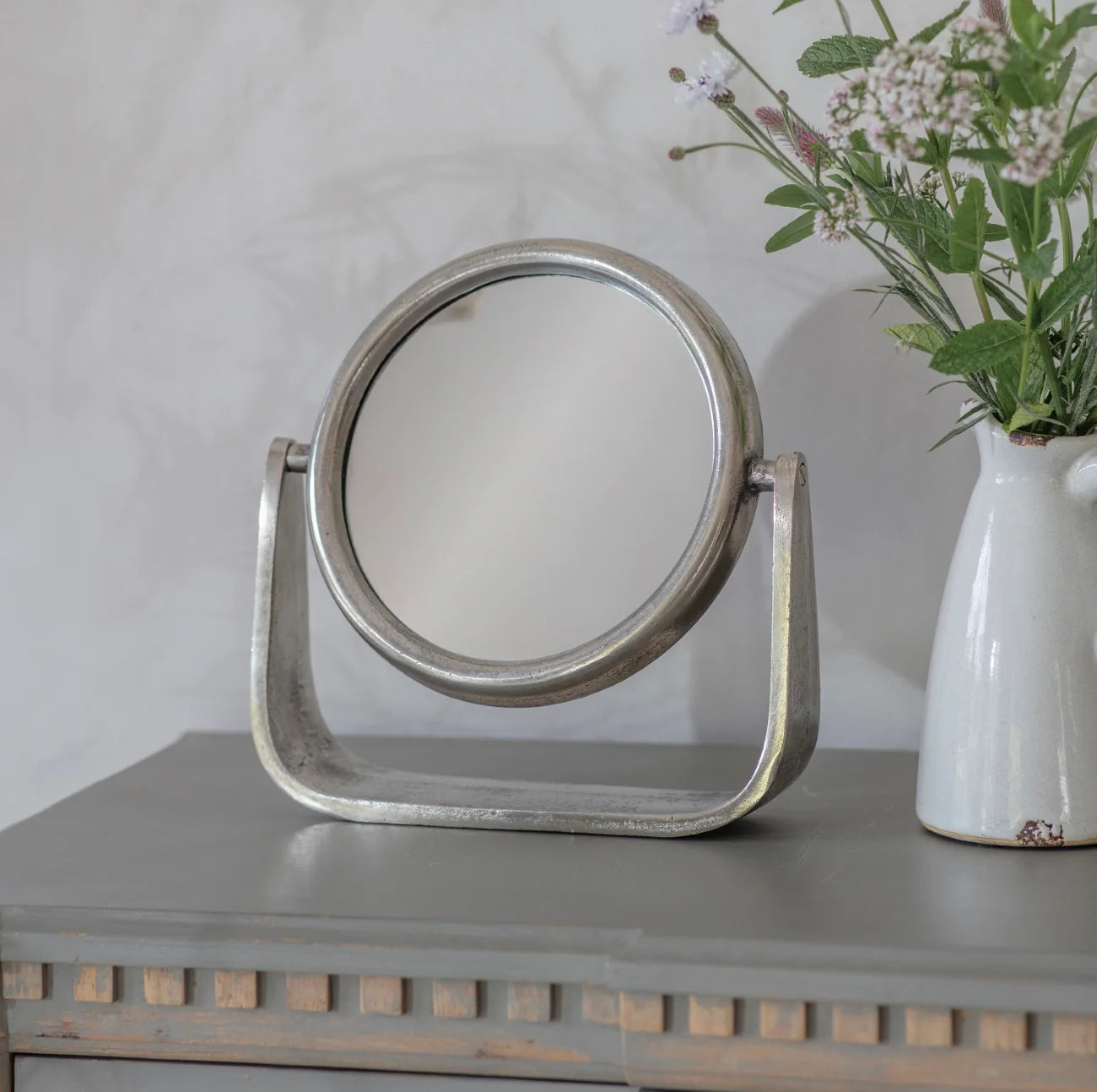 Smithfield Polished Table Mirror 29cm