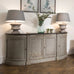 Collinson Four Door Stone Top Sideboard 196cm Wide | Annie Mo's