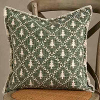 Tree Trellis Eucalyptus Cushion 45 x 45cm | Annie Mo's