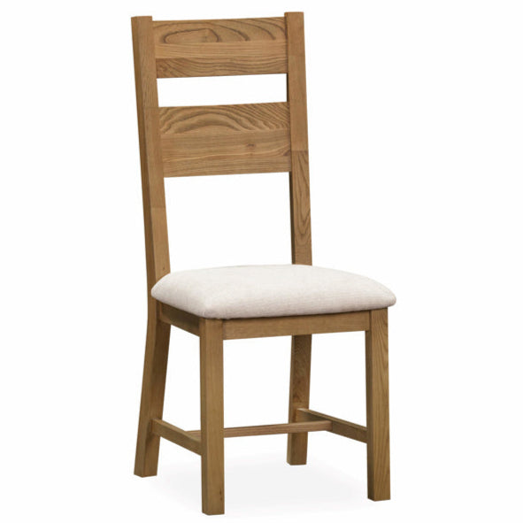Tewkesbury Upholstered Slat Back Dining Chair - Sold as a Pair | Annie