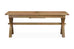 Tewkesbury Extending Dining Table with X Bar - Size Choice