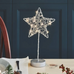 Table Star - Silver Battery Operated 25cm