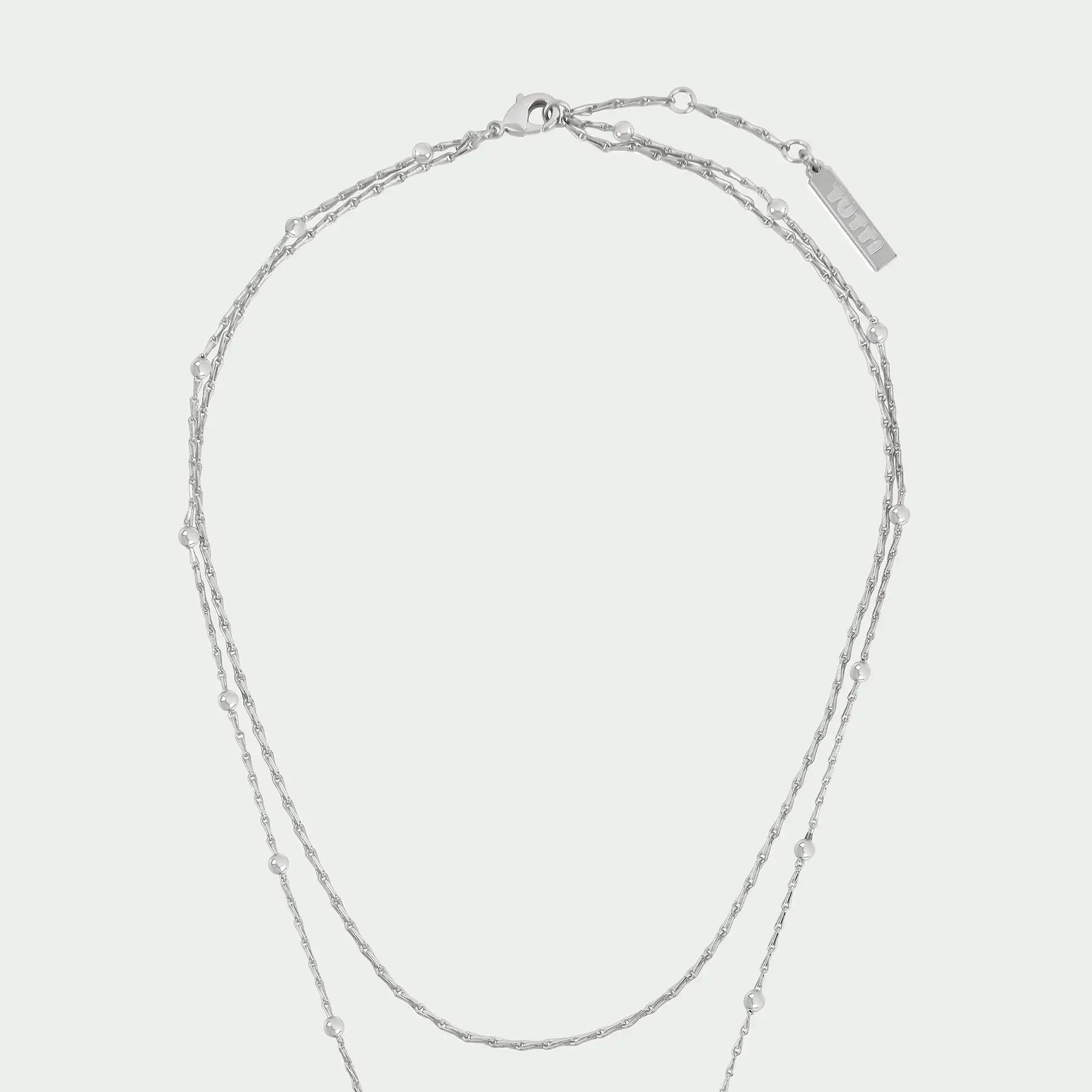 Tala Necklace - Silver-D