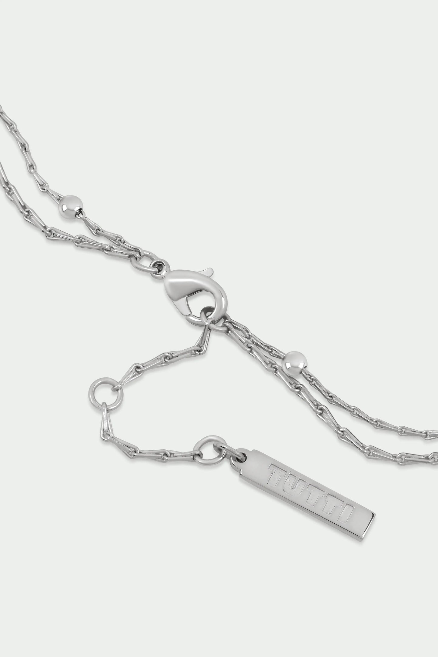 Tala Necklace - Silver-E
