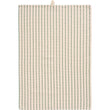 Tea Towel Orla Natural with Dark Green Woven Stripes | Annie Mo's