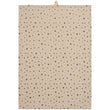 Tea Towel with Brown Autumn Leaves and Acorns