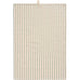 Tea Towel with Natural and Narrow Green Stripes 50cm x 70cm | Annie Mo B
