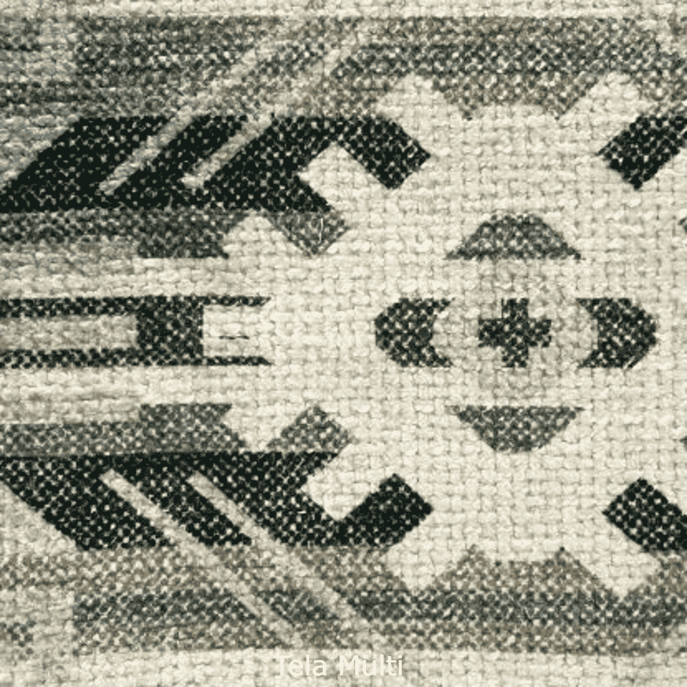 24.5" Square Self Piped Cushion - PATTERNED FABRICS