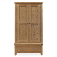 Tewkesbury Two Door Double Wardrobe 110cm Wide | Annie Mo's