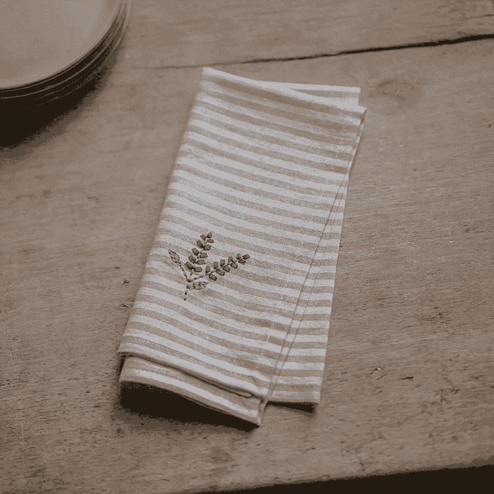 The Kitchen Garden Lavender Napkin