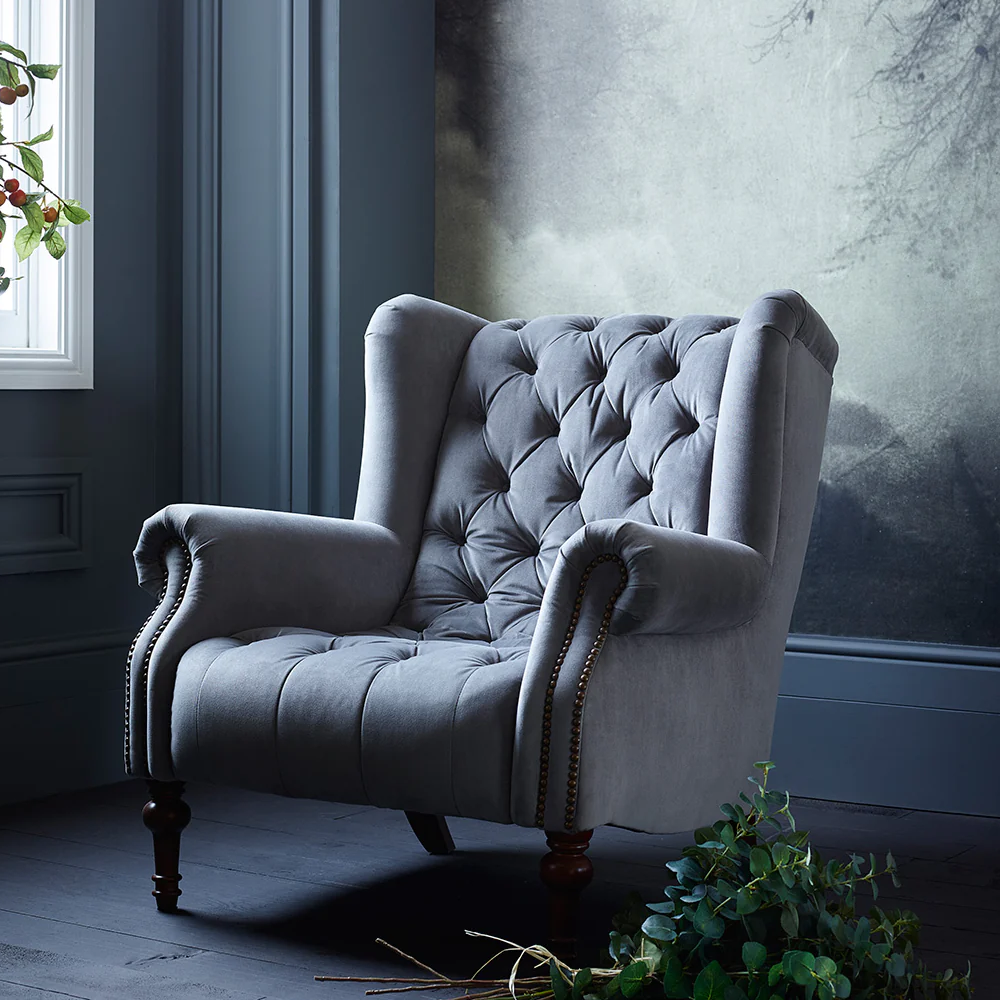 Theo Armchair | Plain Fabrics