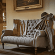 Theo Two Seat Sofa | Plain Fabrics-D