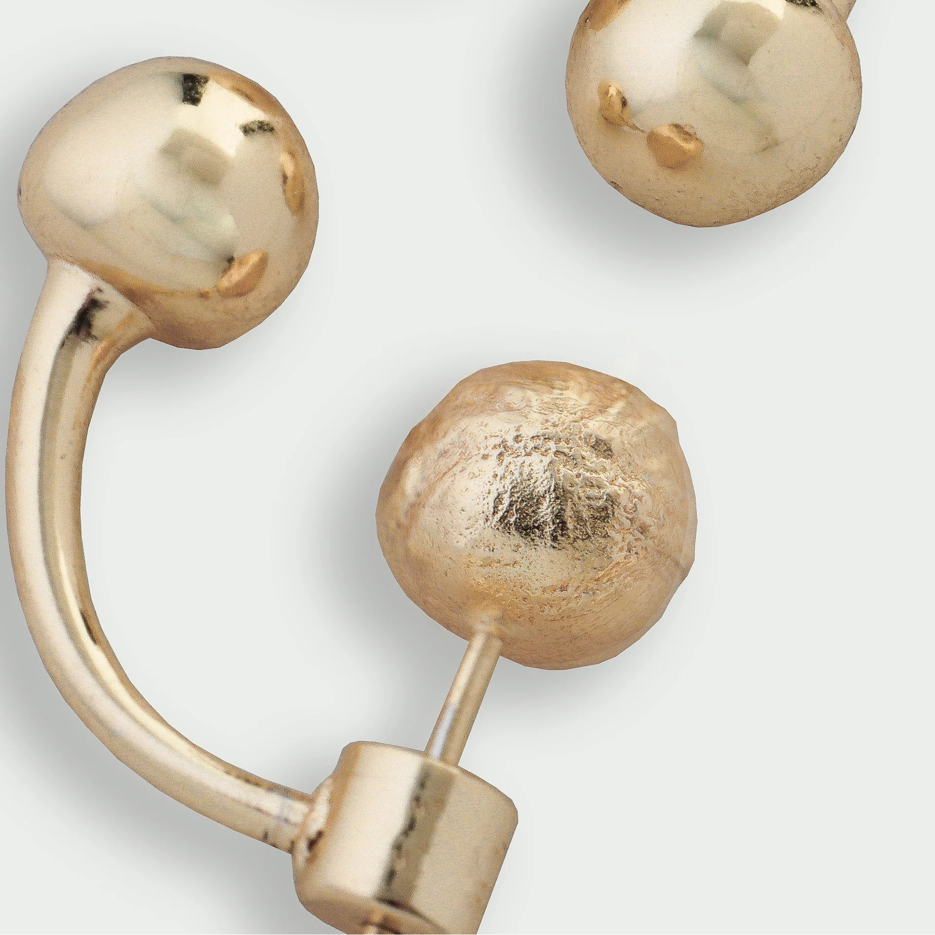 Tideform Earrings - Gold | Annie Mo's3
