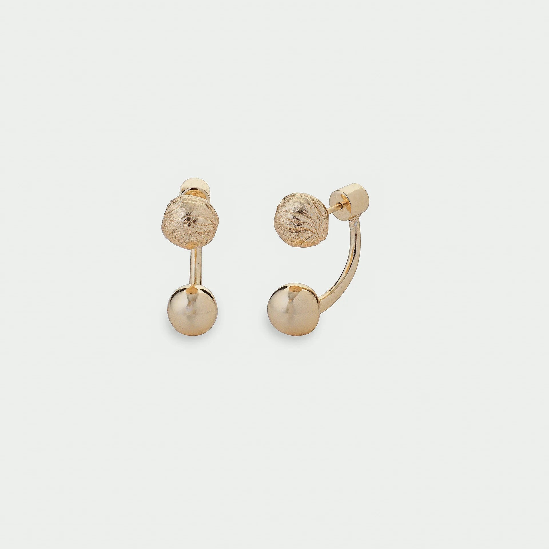 Tideform Earrings - Gold | Annie Mo's4