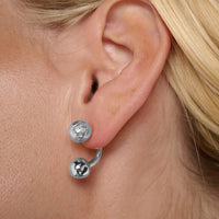 Tideform Earrings Silver | Annie Mo's
