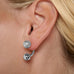 Tideform Earrings Silver | Annie Mo's