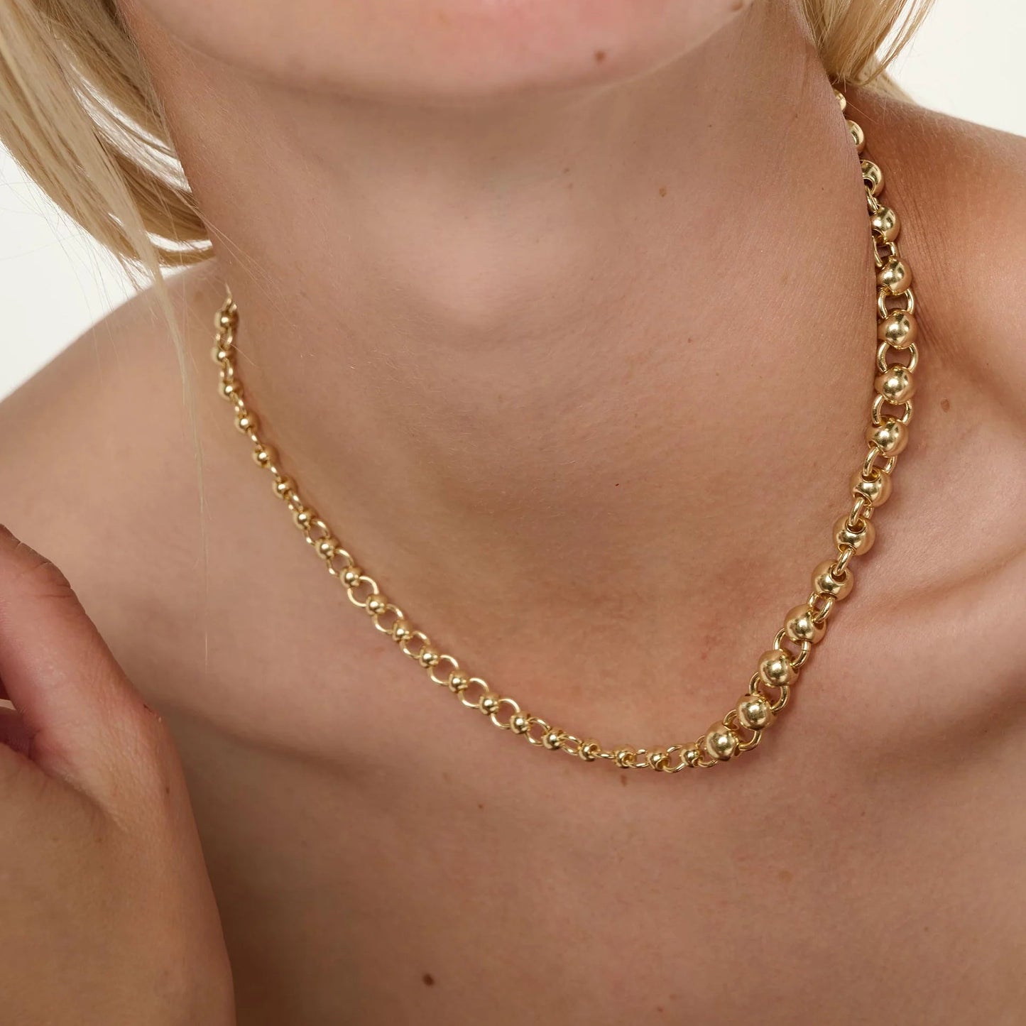 Tideform Necklace - Gold | Annie Mo's2