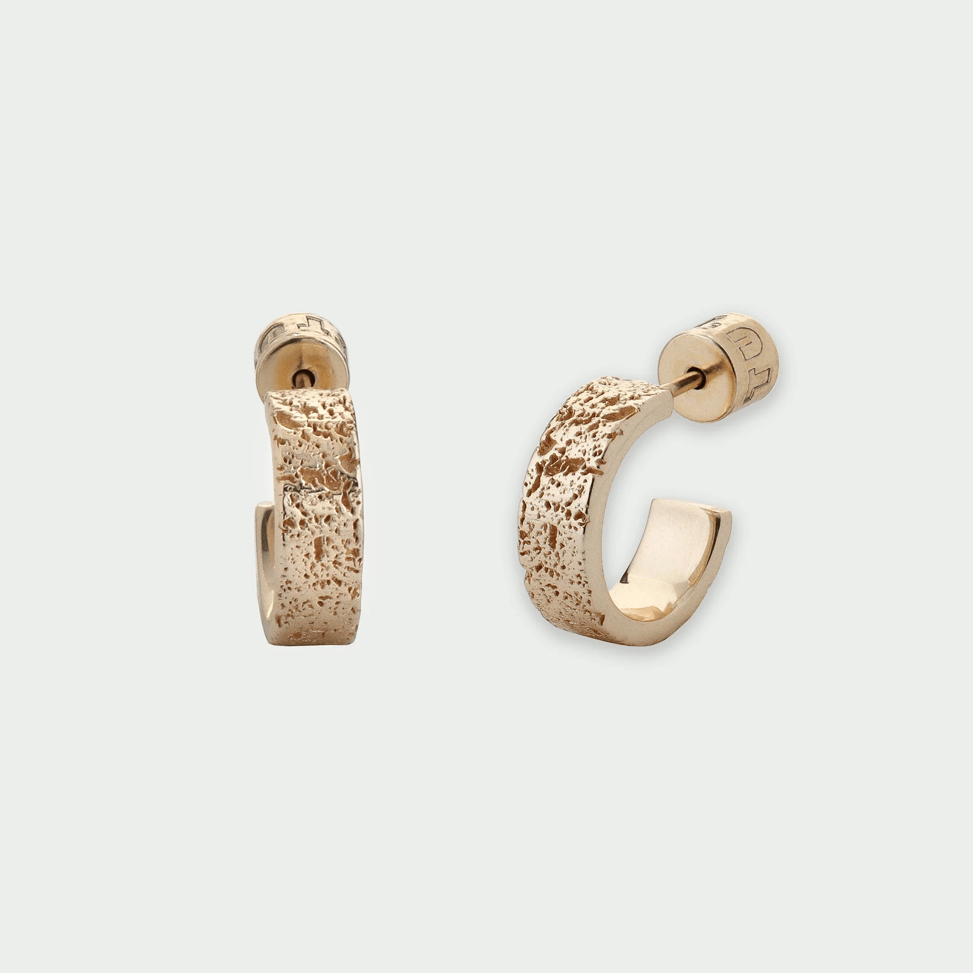 Time Earrings Gold