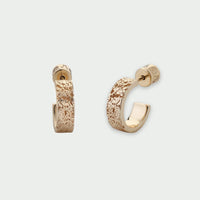 Time Earrings Gold | Annie Mo's