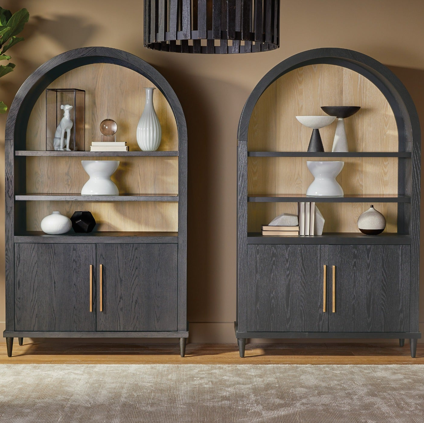 Timeless Curved Display Cabinet B
