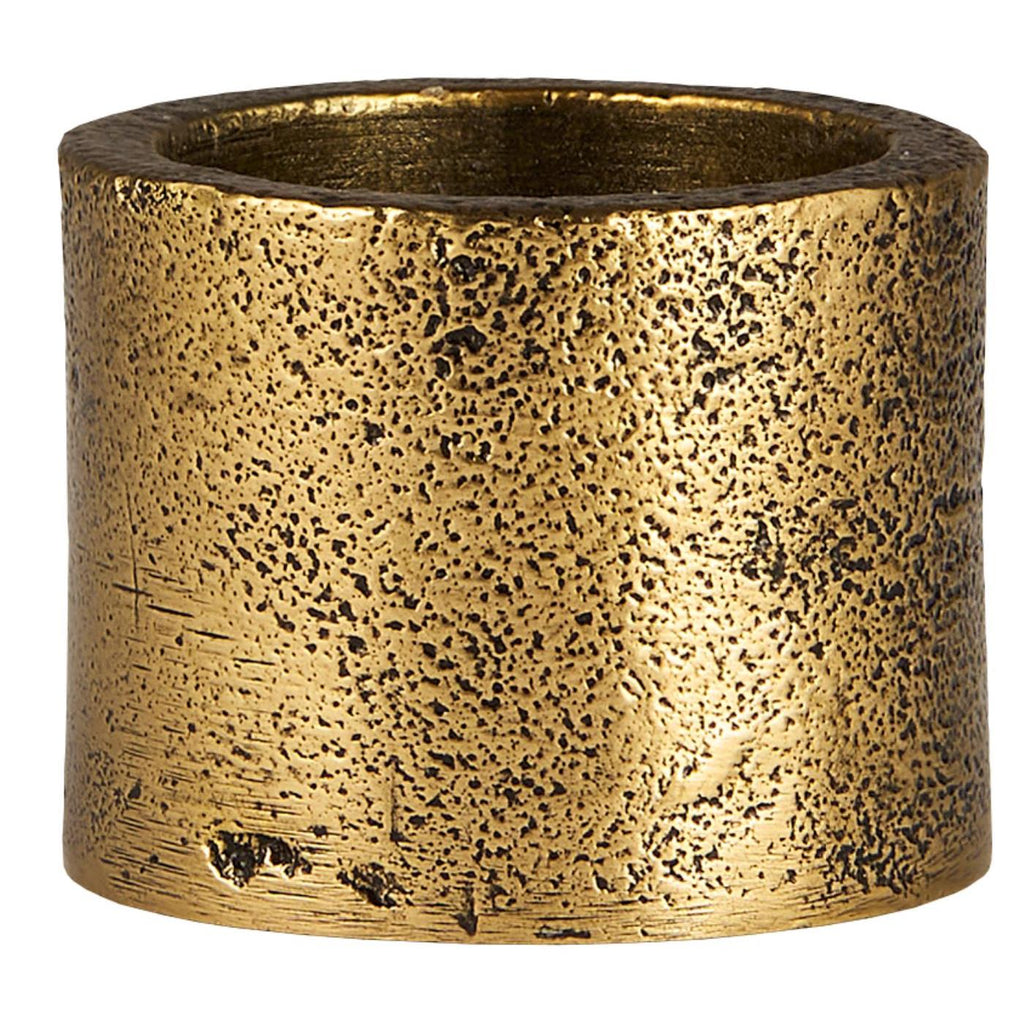 Tiznit Metal Chunky Dinner Candle Holder 4cm | Annie Mo's