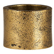 Tiznit Metal Chunky Dinner Candle Holder 4cm | Annie Mo's