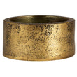 Tiznit Metal Narrow Pillar Candle Holder 4cm | Annie Mo's