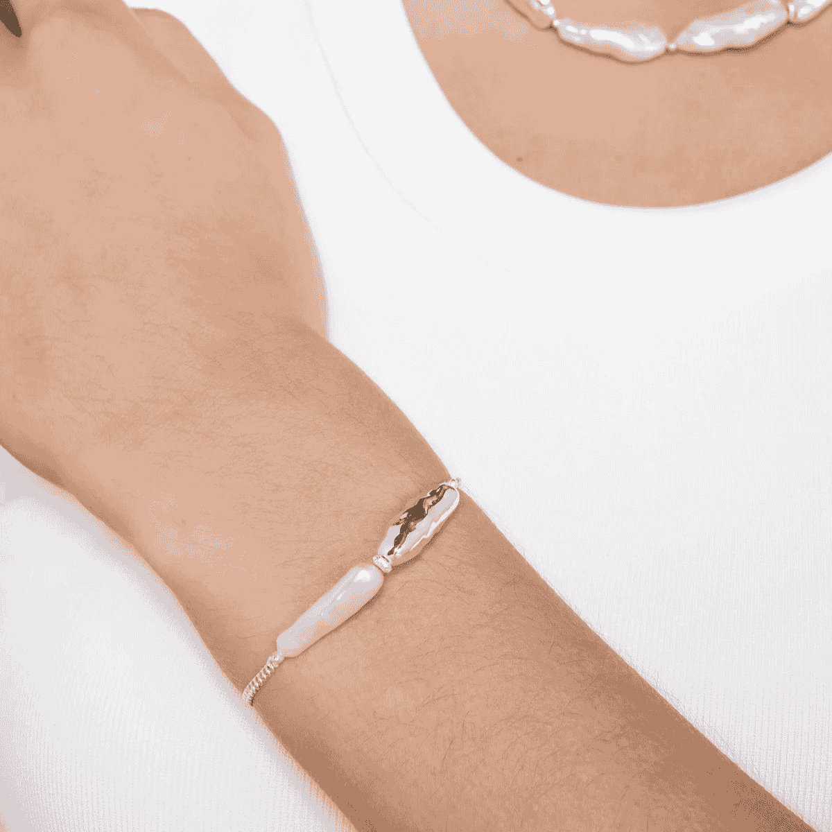 Lustre Bracelet Silver | Annie Mo's