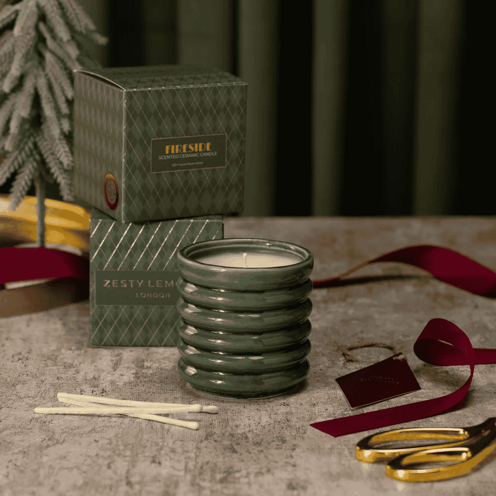 Under the Tree: Olive Fireside Candle - Fireside | Annie Mo's-B