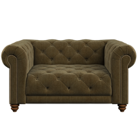 Stax Snuggler Sofa | Fabrics | Annie Mo's