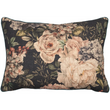 Cirencester Moody Floral on Grey Linen Cushion 40 X 60 | Annie Mo's