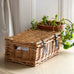 Dinky Traditional Lidded Basket 30cm