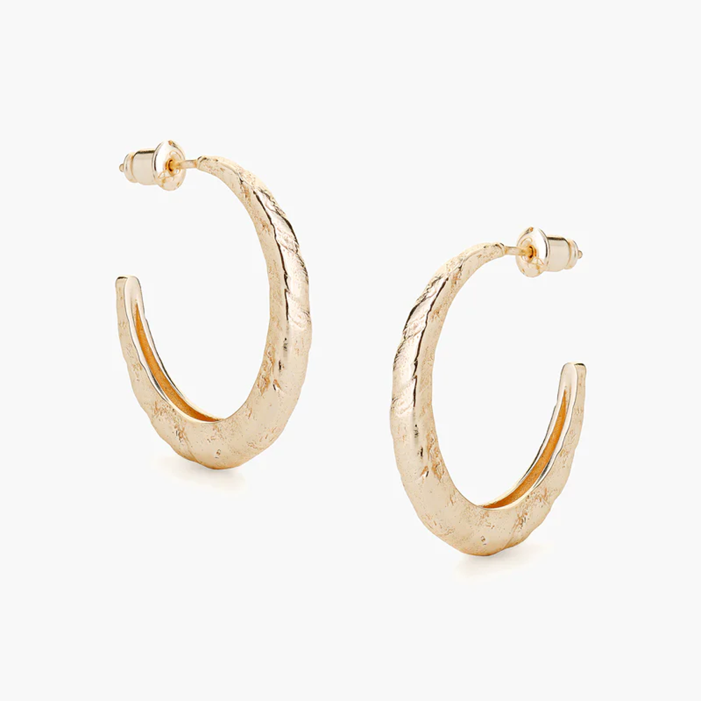 Vast Earrings Gold | Annie Mo's